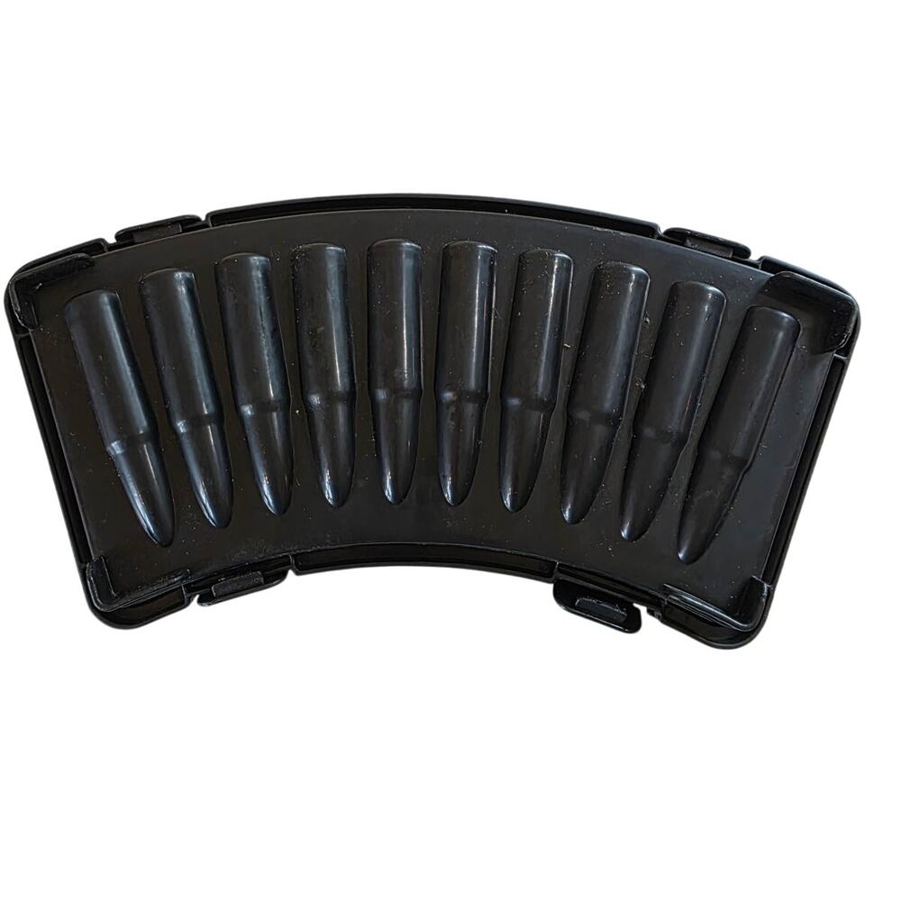 Machine Gun Bullets Ammo Ice Cube Tray Mold